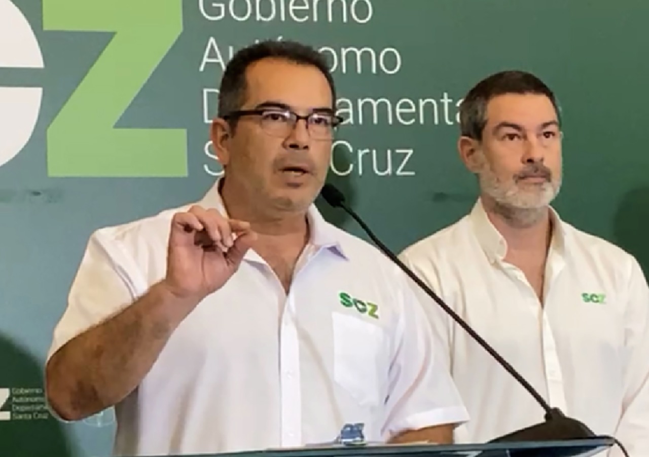 Vicegobernador cruceño Aguilera: ‘Ni me brindo ni me excuso’