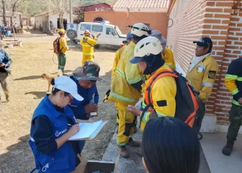 Incendio en Tarija: brigadas brindaron 596 atenciones de salud