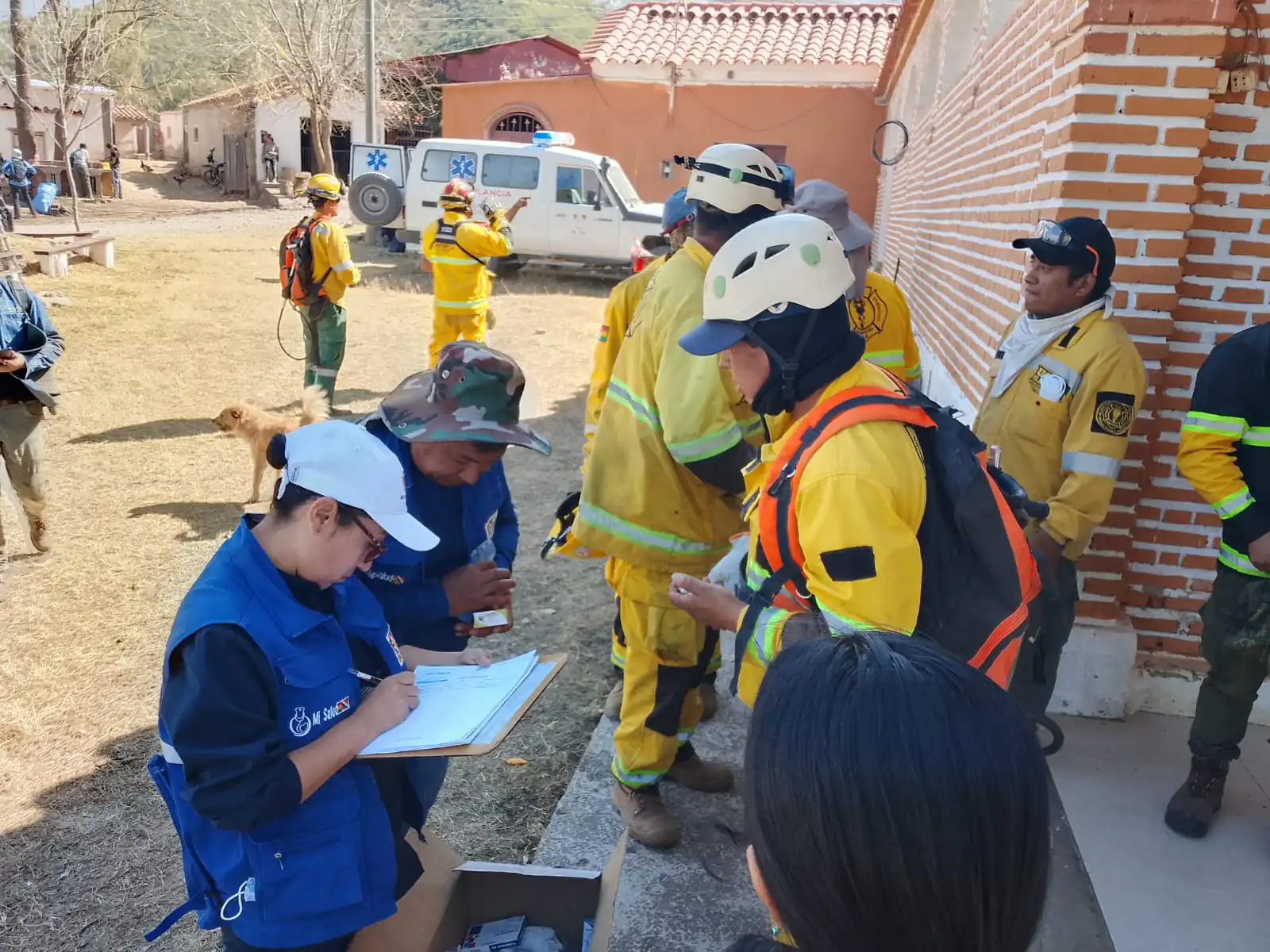 Incendio en Tarija: brigadas brindaron 596 atenciones de salud