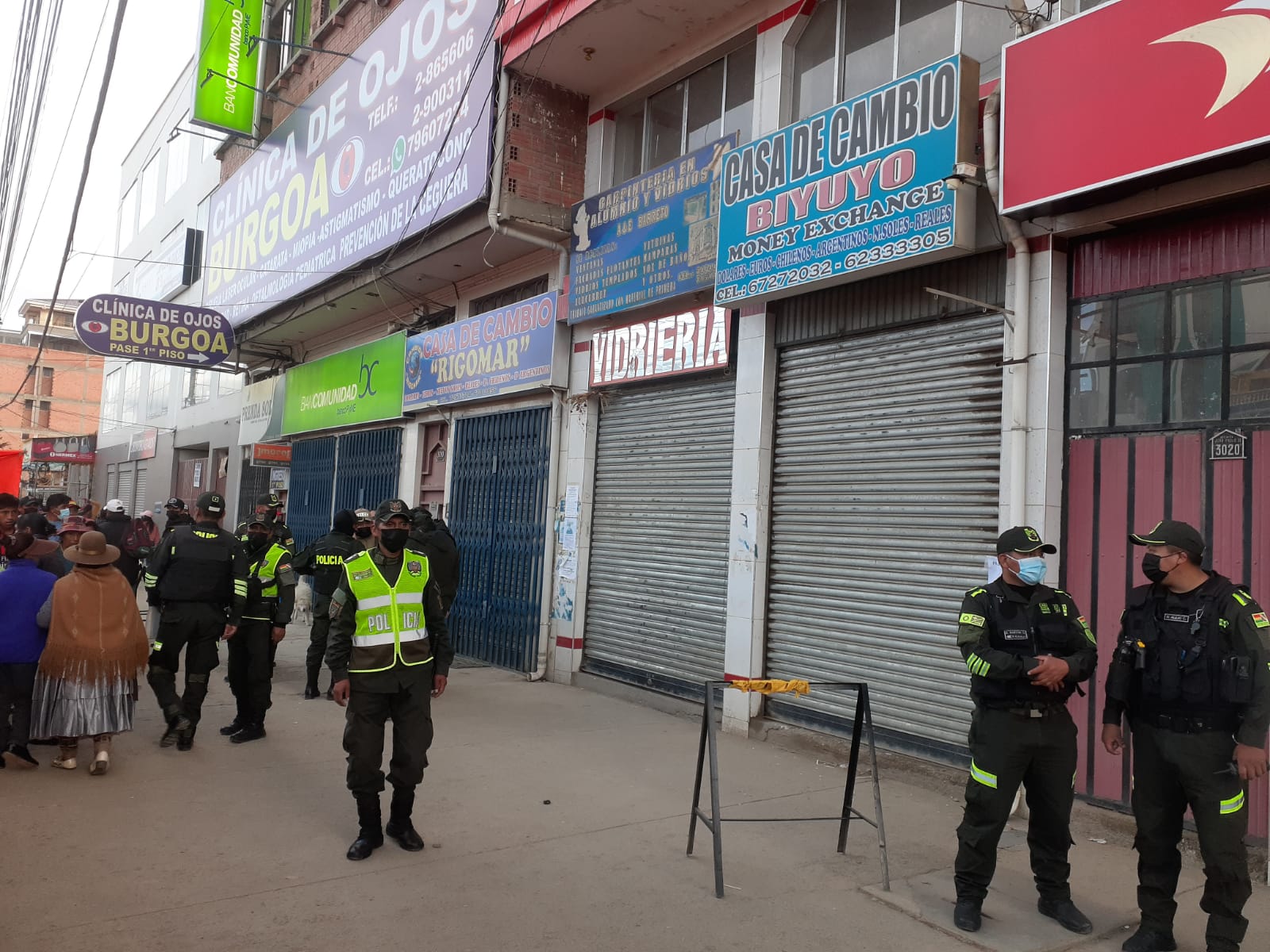 Casi 24 horas sin rastros, la Policía maneja con hermetismo el atraco en El Alto
