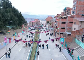 Llegó el día, es inaugurada la avenida Apumalla