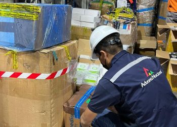 Tareas de control para las recaudaciones aduaneras. Foto: Aduana Nacional