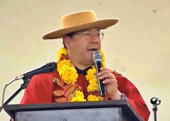 Arce dice que la derecha internacional ha puesto los ojos en Bolivia y que la nacional levanta cabeza