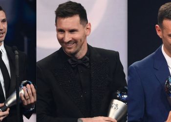 Argentina copa los premios ‘The Best’ con Messi, Scaloni y Martínez