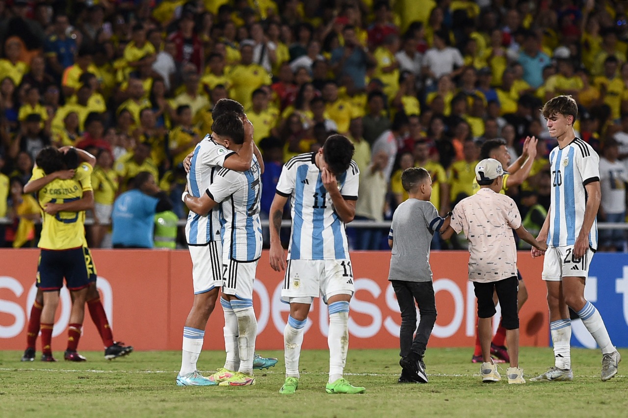 Colombia elimina a Argentina con triunfo 1-0 y avanza en el Sub-20