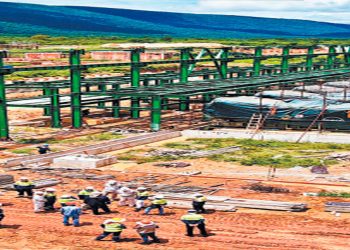 Avances en las obras del Mutún.