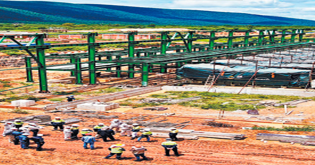 Avances en las obras del Mutún.