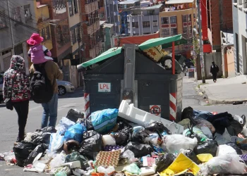 La basura se acumula en La Paz, Arias califica de injustificado el bloqueo