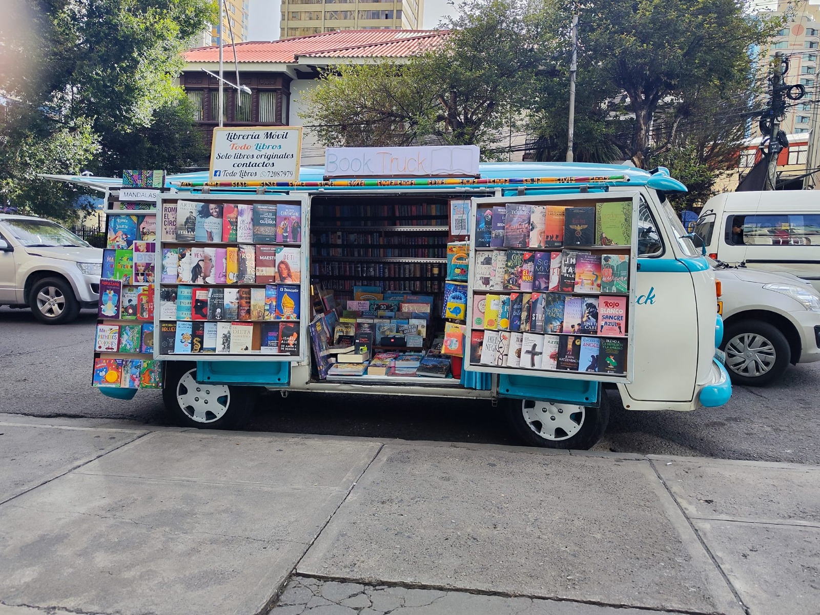 Tras la polémica, la Alcaldía de La Paz compromete ayuda para el ‘Book Truck’