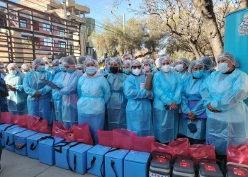 Más de un millar de brigadas recorren Cochabamba para vacunar