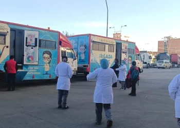 El Alto empieza la tercera fase de vacunación contra el sarampión