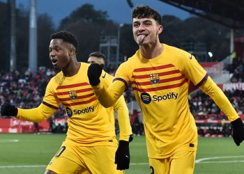 Barcelona vence al Girona por 1-0 y se mantiene líder en España