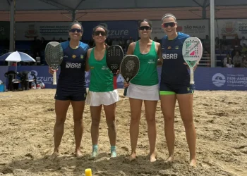 El tenis de playa boliviano mejora su desempeño en el Panamericano