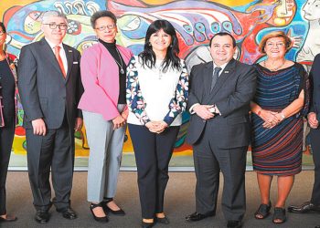 CIDH. Los comisionados: Roberta Clarke, Joel Hernández, Margarette May Macaulay, Julissa Mantilla, Edgar Ralón, Esmeralda Arosemena y Carlos Bernal.