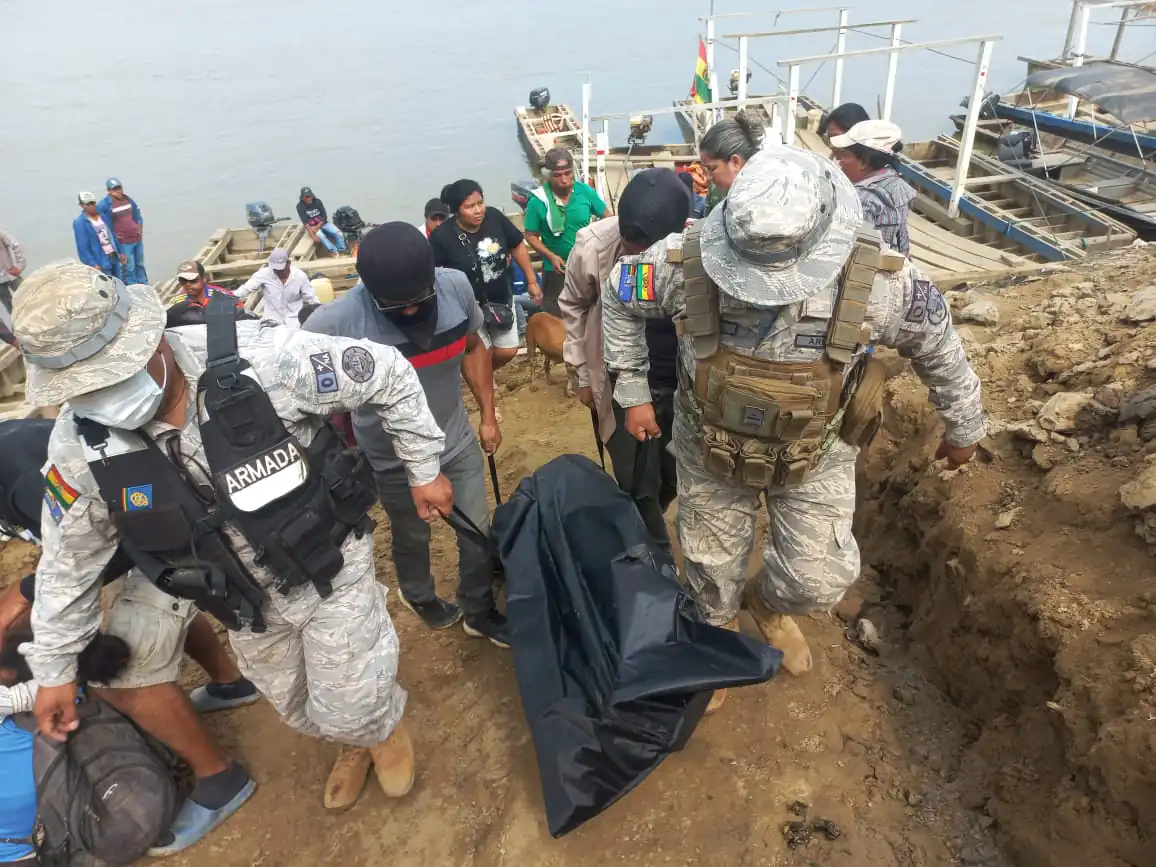Hallan el cuerpo de un hombre en aguas del río Mamoré