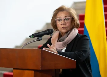 La canciller de Colombia, Rosa Villavicencio, se solidarizó con Petro/AFP