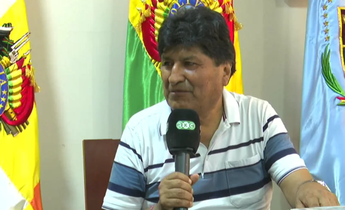 Evo afirma que el pueblo no extrañará a Arce ni a su Gobierno