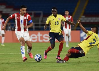 La anfitriona Colombia iguala 1-1 con Paraguay en el Sub-20