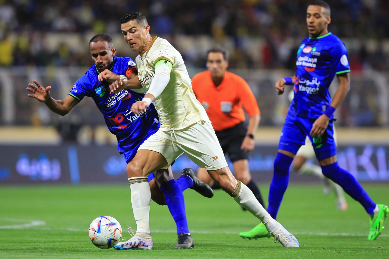 Cristiano Ronaldo marca de penal su primer gol con el Al Nassr