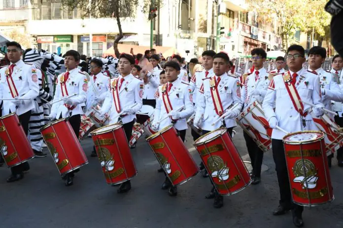 Desfiles paralizarán el centro de la ciudad de La Paz el martes