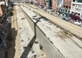 Obras del Distribuidor Río Seco llegan al 85% de avance