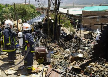 Explosión y muerte, una fábrica de petardos estalla en Cochabamba y un anciano pierde la vida