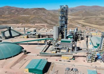 La fábrica de cemento de Oruro fue inaugurada el 3 de agosto de 2019.