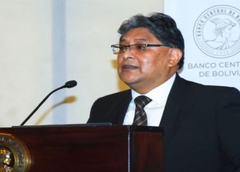 Edwin Rojas, presidente del BCB.