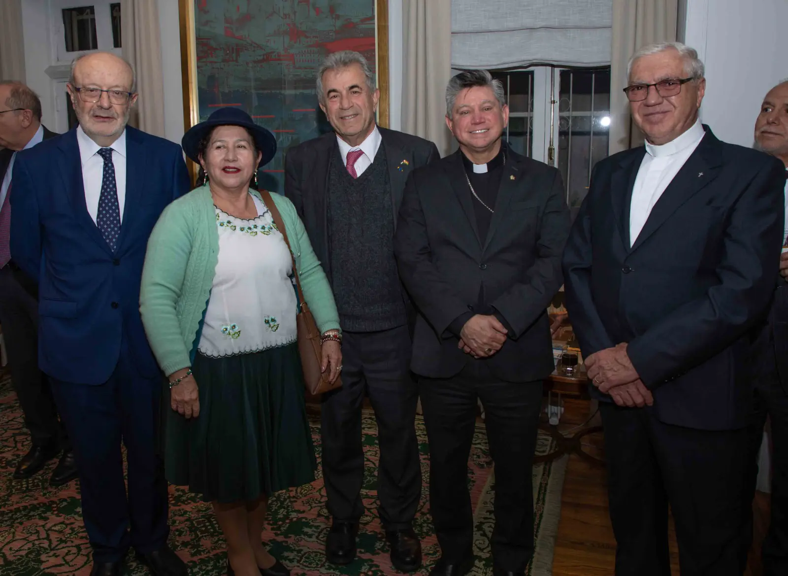 El embajador de Palestina se despide de Bolivia