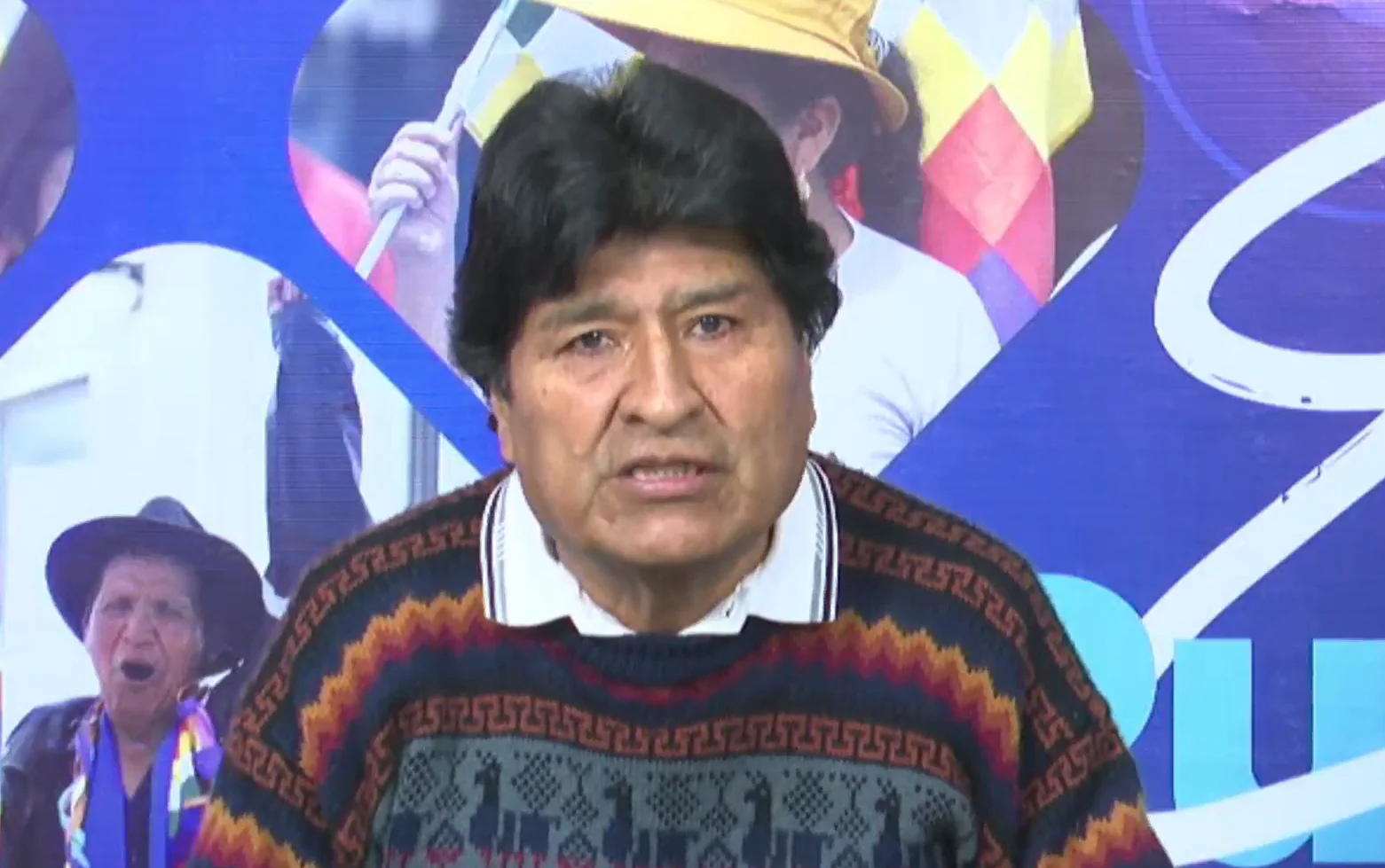 ‘No pierdan su tiempo’: Evo dice que lo buscan para ‘acuerdos’