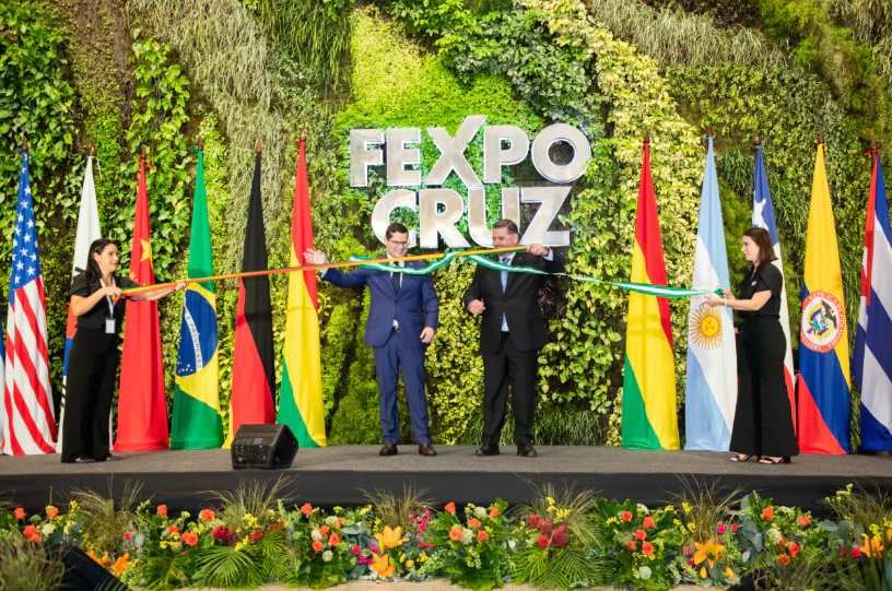 Cortan la cinta y arranca oficialmente la Expocruz 2025