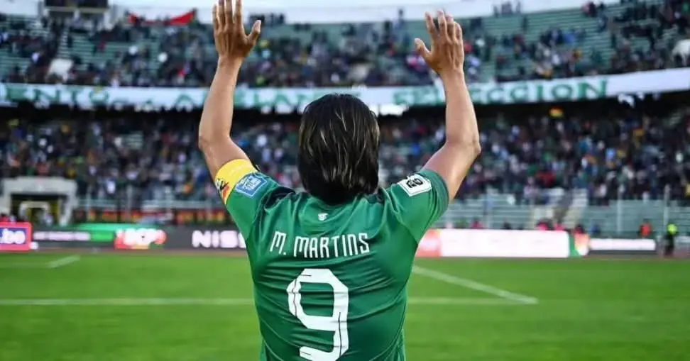 Martins anuncia que podría volver a la Selección Boliviana