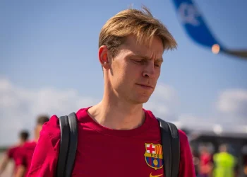 Barcelona confirma la lesión del neerlandés Frenkie de Jong