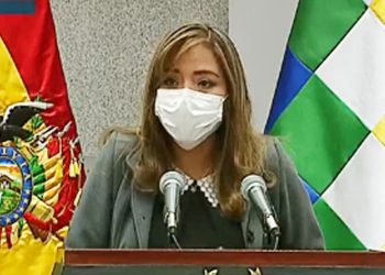 viceministra de Comunicación, Gabriela Alcón