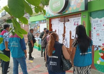La guardería Garden House intervenida en Santa Cruz. Foto: Defensoría de la Niñez