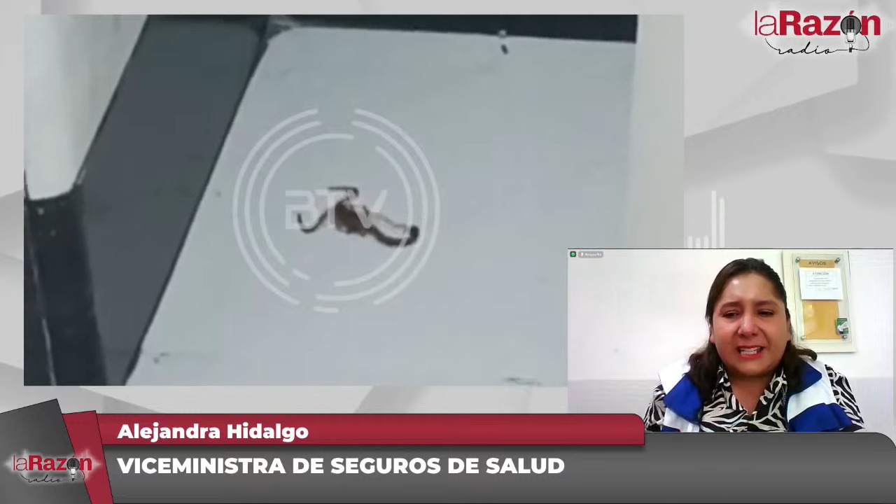 La viceministra de Seguros de Salud, Alejandra Hidalgo, denunció que intentaron atentar contra su vida. Foto: La Razón Radio