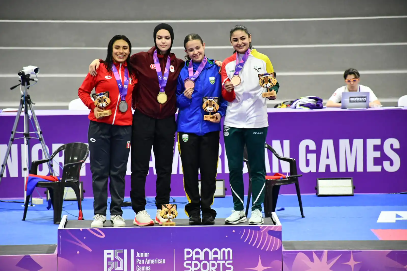 Sandoval gana bronce en el karate de los Juegos Panamericanos Junior