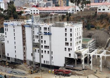 Instituto Gastroenterológico de cuarto nivel de La Paz supera ya el 90% en su construcción
