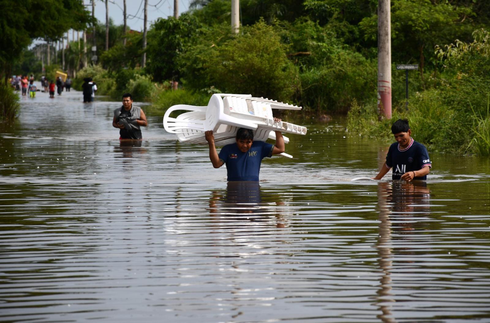La Paz y cuatro departamentos más en alerta por inundaciones y desbordes de ríos