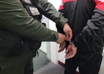 La composición gráfica sobre un caso de juez extorsionador.