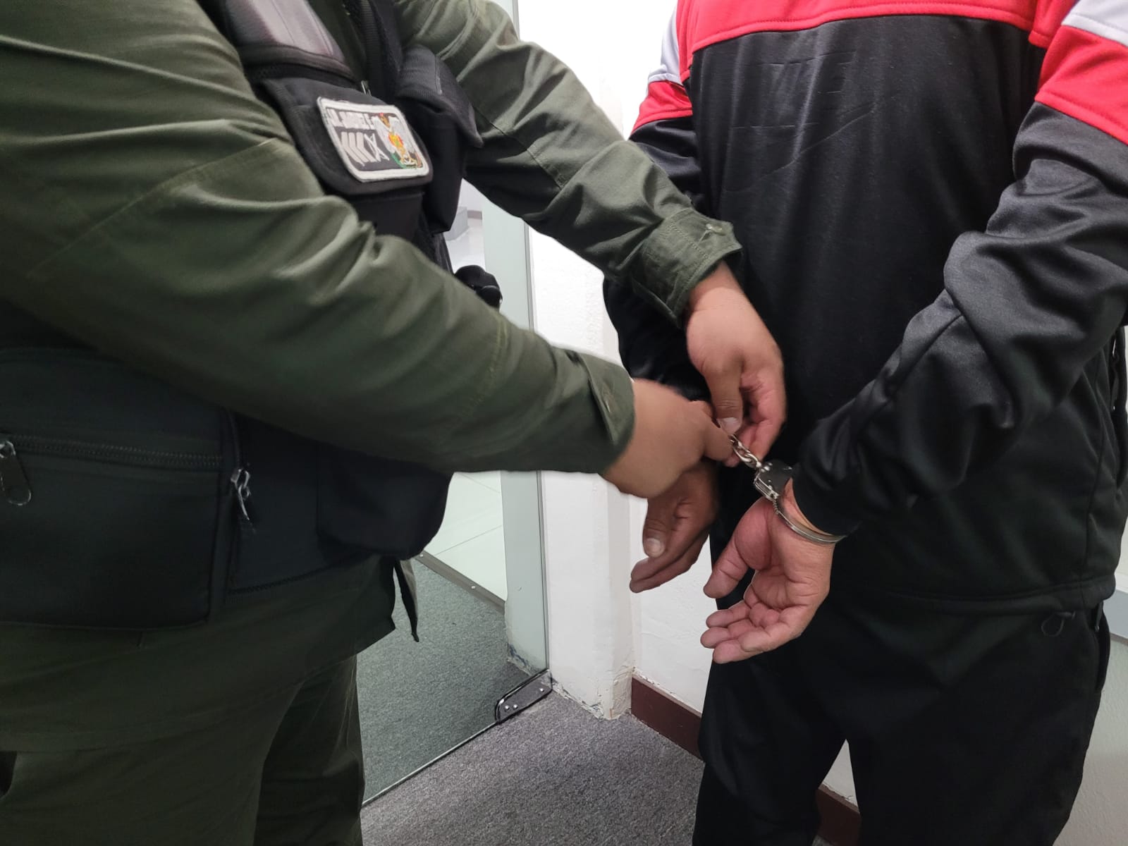 La composición gráfica sobre un caso de juez extorsionador.