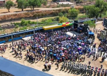La línea Amarilla del tren de Cochabamba empieza a operar el miércoles