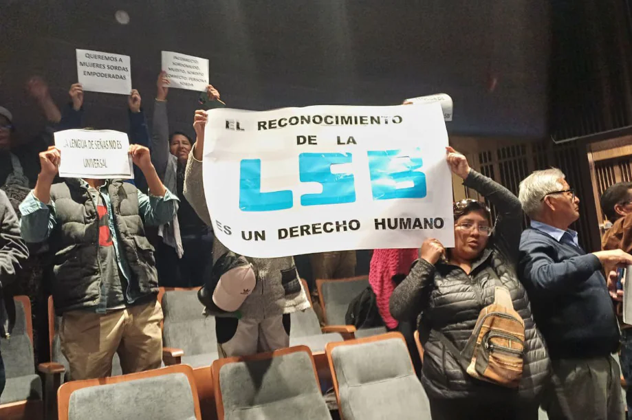 El Senado aprueba la lengua de señas como un idioma oficial