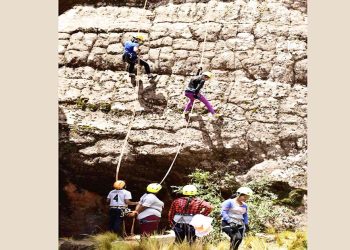 Laberinto de gigantes está ubicado en la localidad de Chicani, en La Paz.