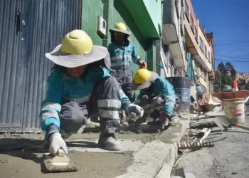 Obras complementarias de la avenida Quiroga Santa Cruz están al 75%