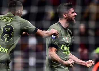 Un gol de Giroud devuelve al AC Milan a la senda de la victoria