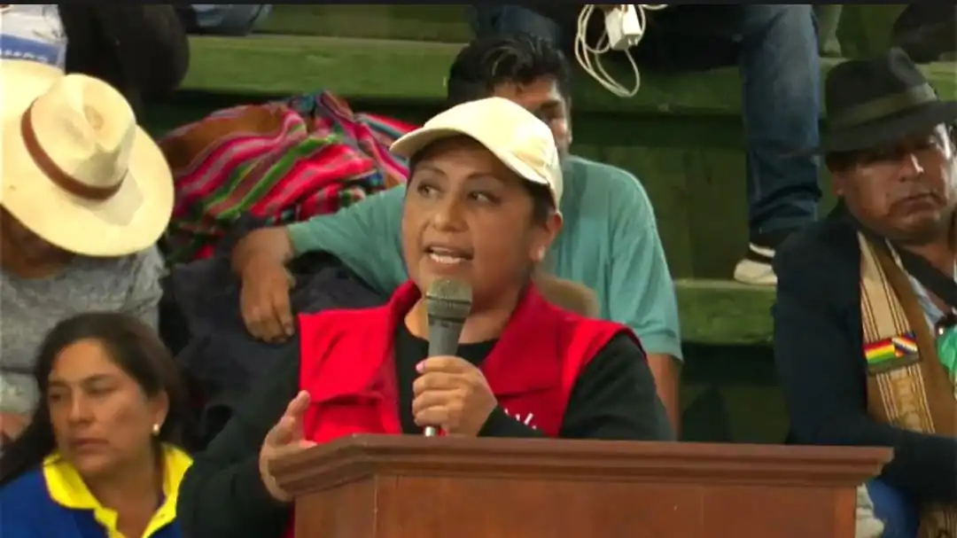 Fiscalía cita a Ruth Nina y abre investigación en Cochabamba