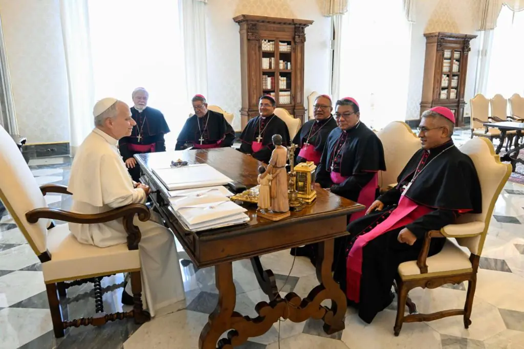Papa León XIV recibe a seis obispos de Bolivia