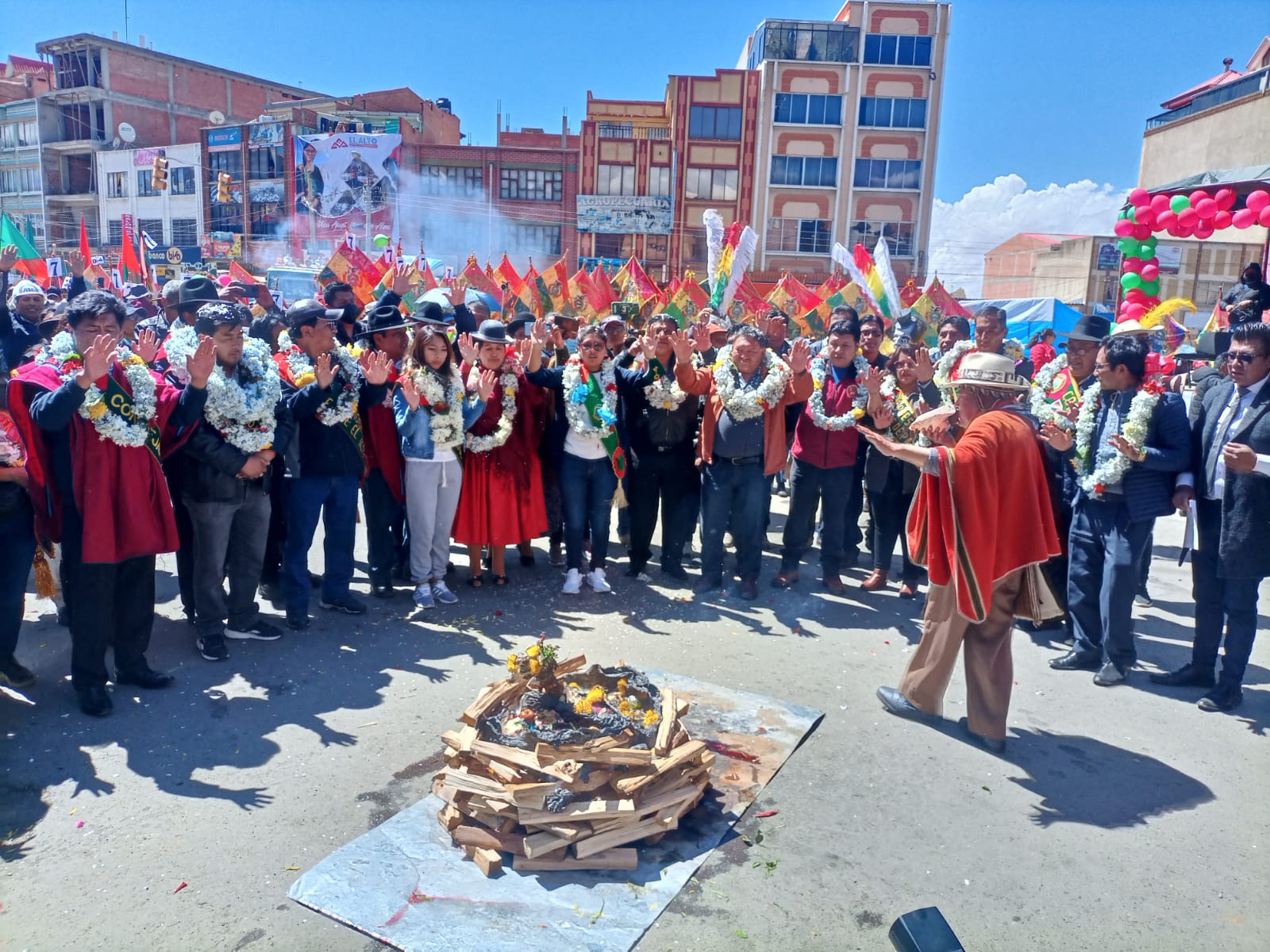 Con una caravana comienza el ‘sueño’ de la construcción del distribuidor de Río Seco