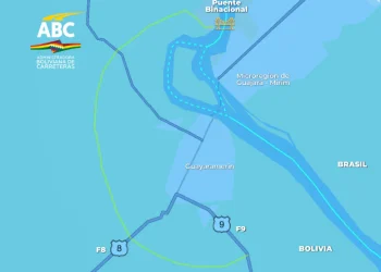 ABC avanza en diseño de acceso boliviano al puente con Brasil